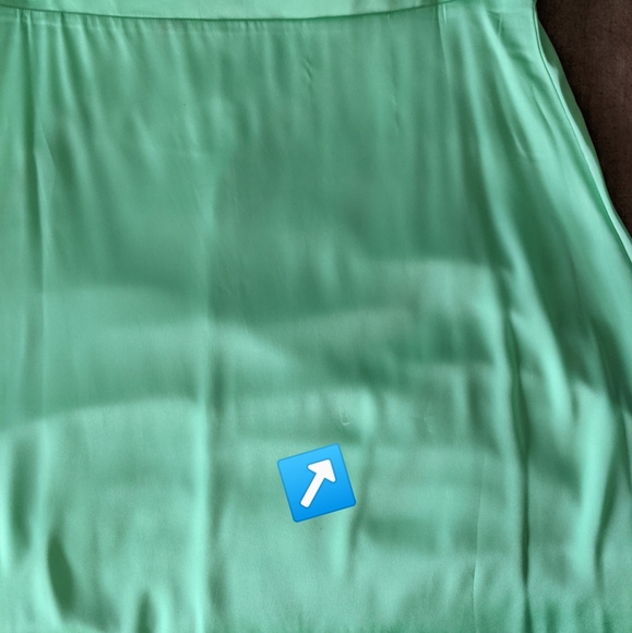 Double Zero mint midi skirt - Picture 7 of 8